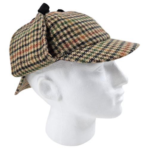 Herren braun kariert wolle - herren,