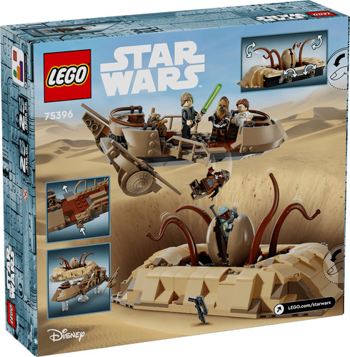 Lego star wars - desert, skiff