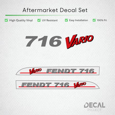 Fendt 716 Vario Aufkleber Set