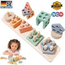 Holz Montessori Spielzeug ab 1