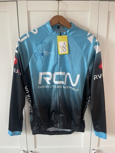 Rcn radtrikot blau langarm - radtrikot, m