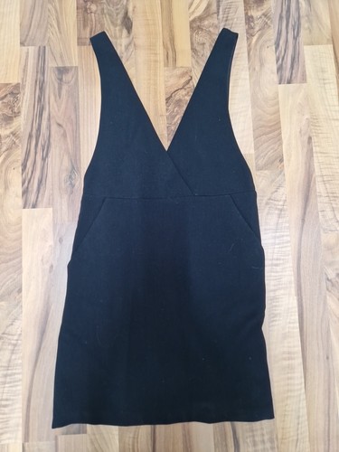 Kleid schwarz mit taschen - kleid,