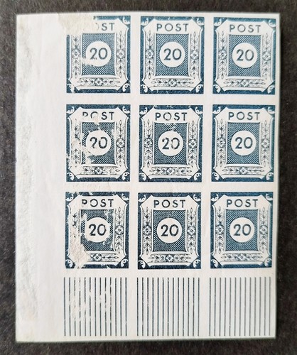 9er block freimarkenserie - 9er-block,