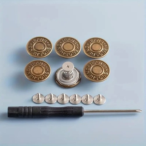 10x jeansknöpfe 17mm ersatz - 17mm,