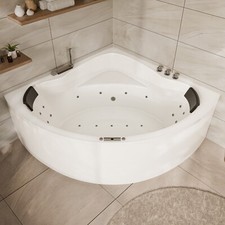 Whirlpool eckbadewanne 140x140 - eckbadewanne,
