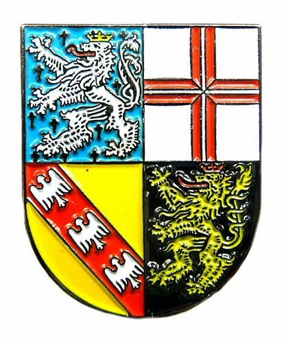 Pin anstecker saarland - saarland, wappen