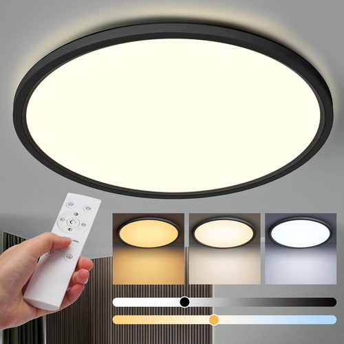 Dimmbar led deckenleuchte - led, rund