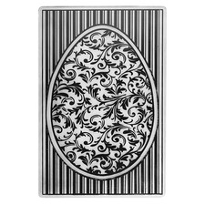 Prägeschablone Osterei 1  -