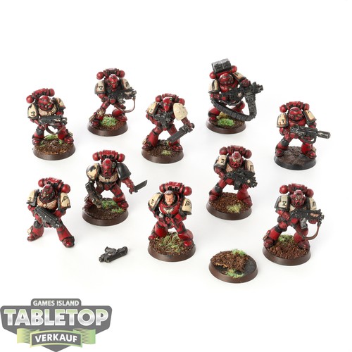 Space marines 10 tactical - marines,