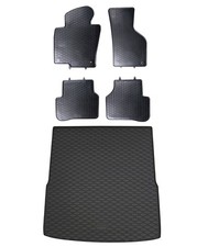 Fußmatten Kofferraumwanne für VW Passat 3C Variant 2005-14 im Set Gummi Matten