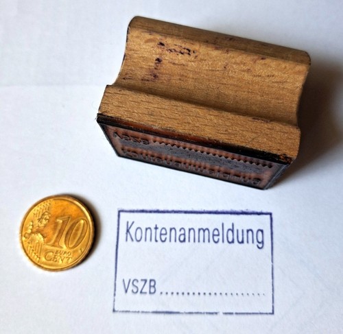 Alter ddr brd stempel - ddr,