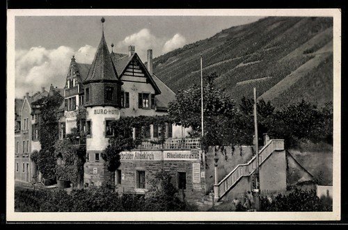 Ansichtskarte lorch rhein - ansichtskarte,