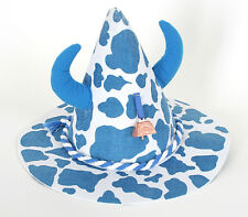 Partyhut Sepplhut Hörner Bavaria blau weiß Kuhhut Bayrisches Volksfest 123826413