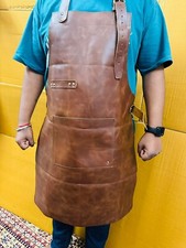 Schürze Metzger Grill Kochen Küche Koch braun Koch Gastronomie einfache Tasch...