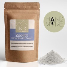 500g Zeolith Pulver 100% reines Naturprodukt hoher Klinoptilolith Gehalt - 50µm