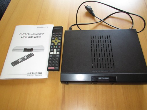 Kathrein dvb sat receiver - kathrein, ufs