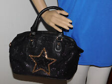 Neu Neu " Umhäng.-Tragetasche mit viel Stauraum und Glittereffekt"