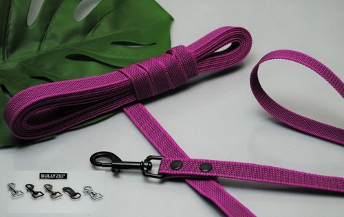 Bullyzei leine gummiert 20mm - leine,