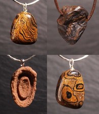 Unikat Edelstein Anhänger mit