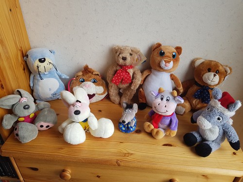 10x stofftiere - 💖10x,