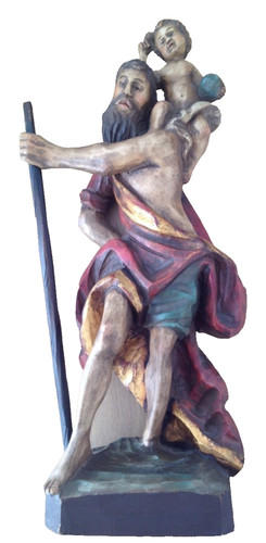 Holzfigur jesus heiliger - jesus,