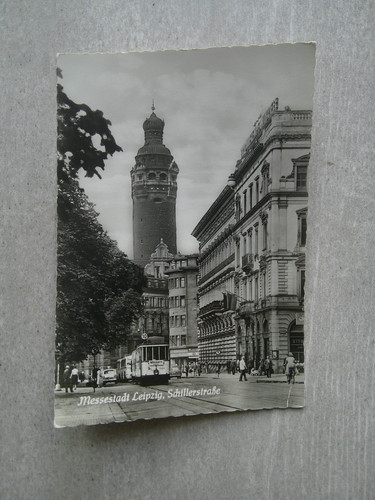 Leipzig schiller straße - ak,