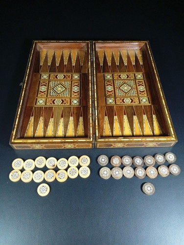 Prächtiges backgammon xxxl - backgammon,