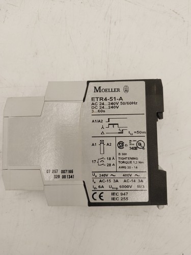 Moeller zeitrelais etr4 a - zeitrelais, etr4-51-a