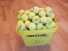 Tennisbälle 120 gebraucht im Karton 3