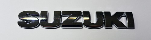 Suzuki schriftzug chrom - suzuki,
