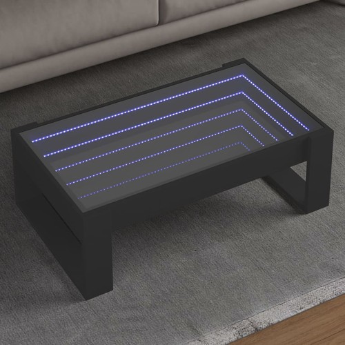 Couchtisch mit infinity - mit, infinity-led