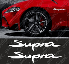 2x Aufkleber für Toyota Supra