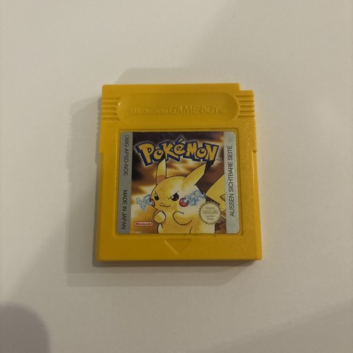 Nintendo gameboy pokemon - pokemon, gelbe