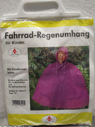 Fahrrad regenjacke regenponcho - fahrrad,