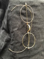 Historische Brille -Antike Brille -Rundbrille vermutlich vor 19. Jh.