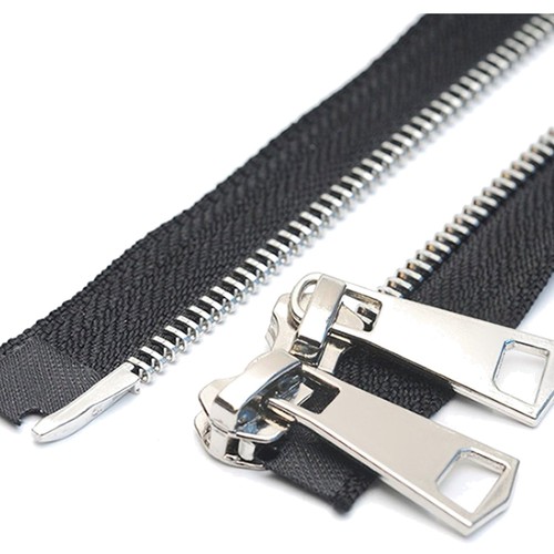 Reißverschluss 75cm metall - metall, 2
