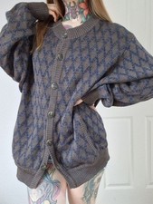 große Strickweste Cardigan