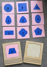 Montessori Kunststoffeinsätze