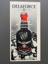 Delaforce Sons & Co Oporto Portwein Portugal 1971 Vintage Ad Werbung Reklame