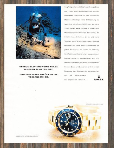 Rolex submariner reklame - rolex,