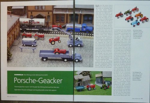Porsche 133 trecker - in, 1-87