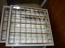 Deckeneinbauleuchte / Rasterleuchte / Trockenbauleuchte - 59,5 x 59 x 9,5 cm !