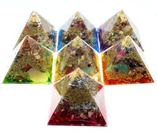 Orgonit 7 Chakren Pyramide