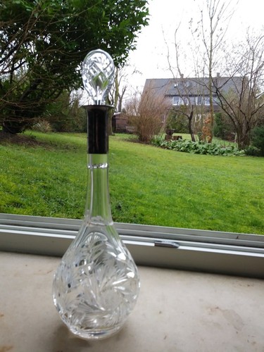 Alte kristall karaffe - alte,