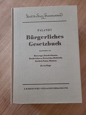 Bürgerliches Gesetzbuch Palandt 36. Auflage Beck'sche Kurz- Kommentare 1977