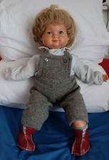 Schildkröt Puppe „Schlummerle“ 60-er Jahre, 47 cm