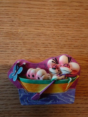 Diddl maus magnet pin - maus, boot