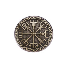 Wikinger Kompass Anstecker