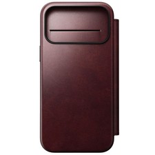 Nomad Modern Leather Folio iPhone 17 Pro Max Burgundy H. Schutzhülle