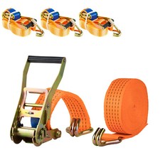 4x Spanngurt mit Ratsche 4t 6m